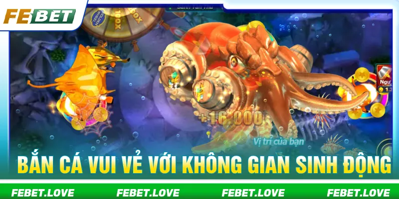 Bắn cá vui vẻ thiết kế tính năng đổi thưởng hấp dẫn