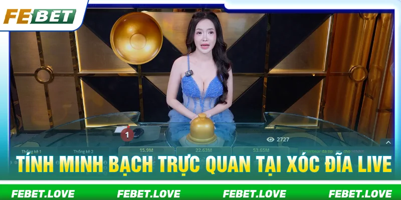 Xóc đĩa live siêu tốc FEBET minh bạch